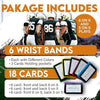 Youth 6 Pack WristCoaches With Playcards